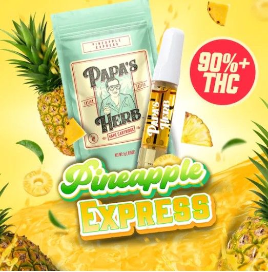 Papa's Herb - Pineapple Express - Cartridge - 1g - Sativa