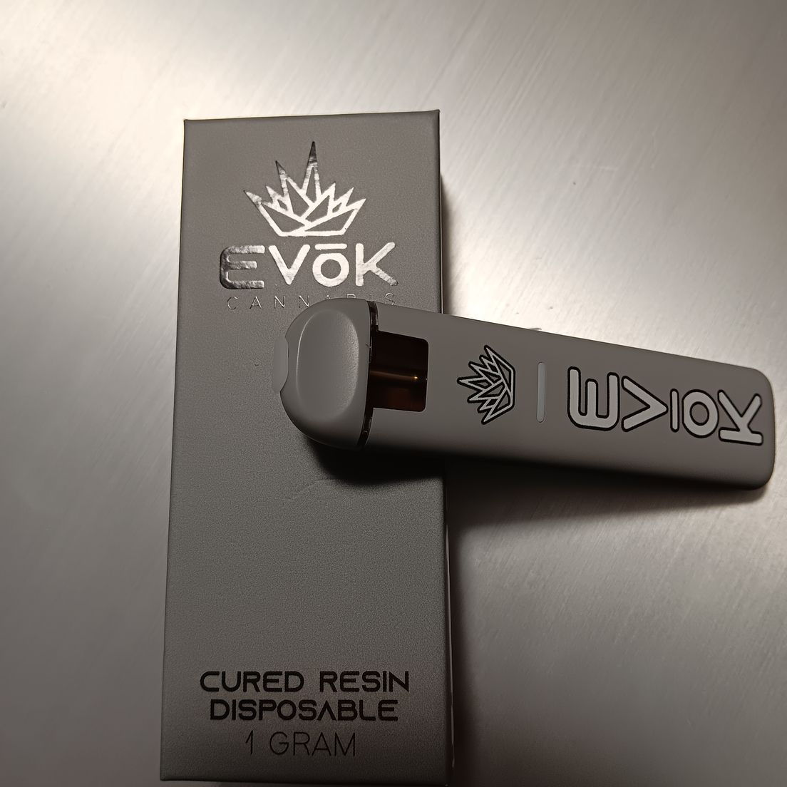 Evok - Disposable Cure Resin Cart - Lemontini - 1g
