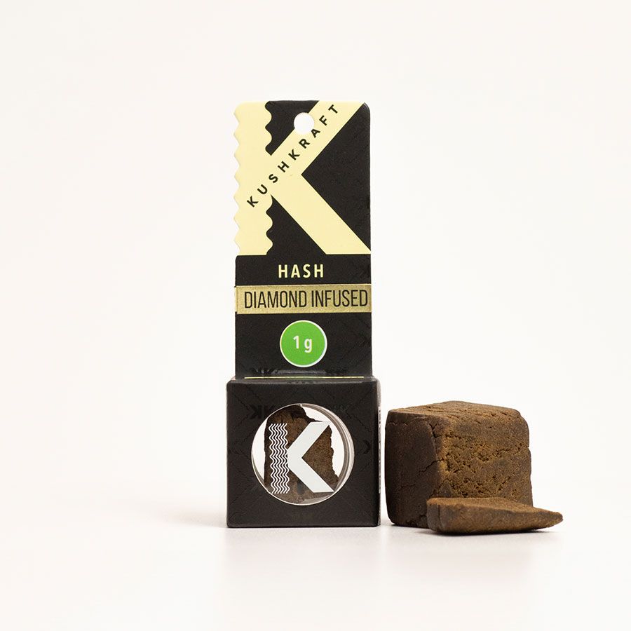 Diamond Infused Hash 1G by KushKraft