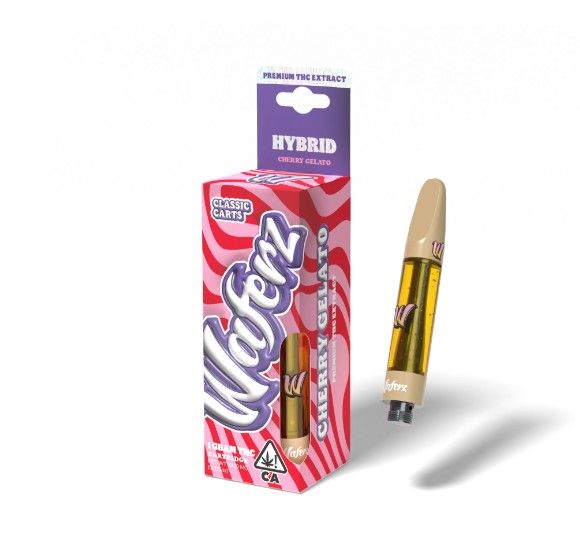 Waferz - Cherry Gelato 1g Distillate Cartridge