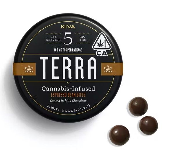 100MG TERRA - DARK CHOCOLATE ESPRESSO BITES