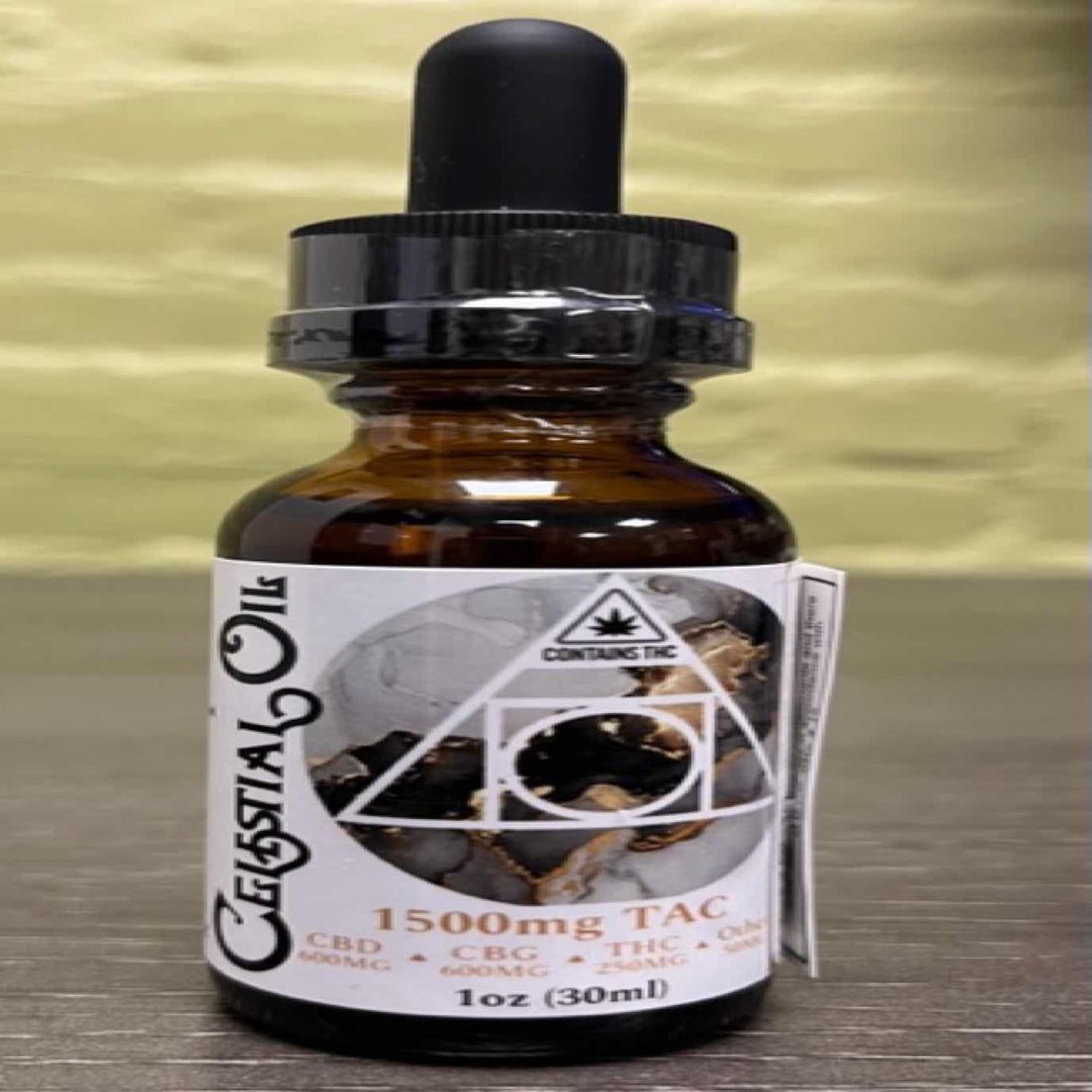 Celestial Oil | 1500mg (CBD:CBG:THC) 1oz Tincture | ERVA Legacy