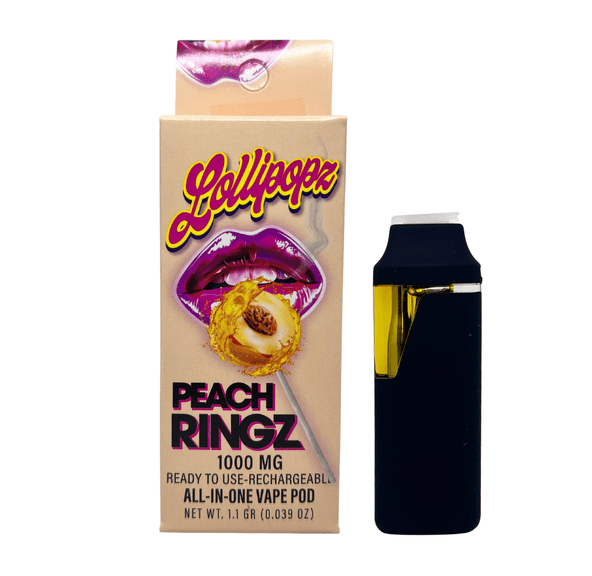 Lollipopz - Peach Ringz 1.1g AIO