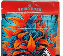 SOMA ROSA ACAI BERRY GELATO 1G FLOWER INDIVIDUAL POUCH HYBRID