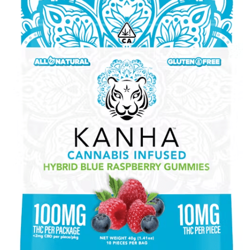 Blue Raspberry - Hybrid - 100mg THC