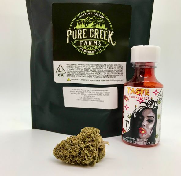 *Deal! $85 1 oz Mendo Breathe (24.14%/Indica) - Pure Creek Farms + Syrup