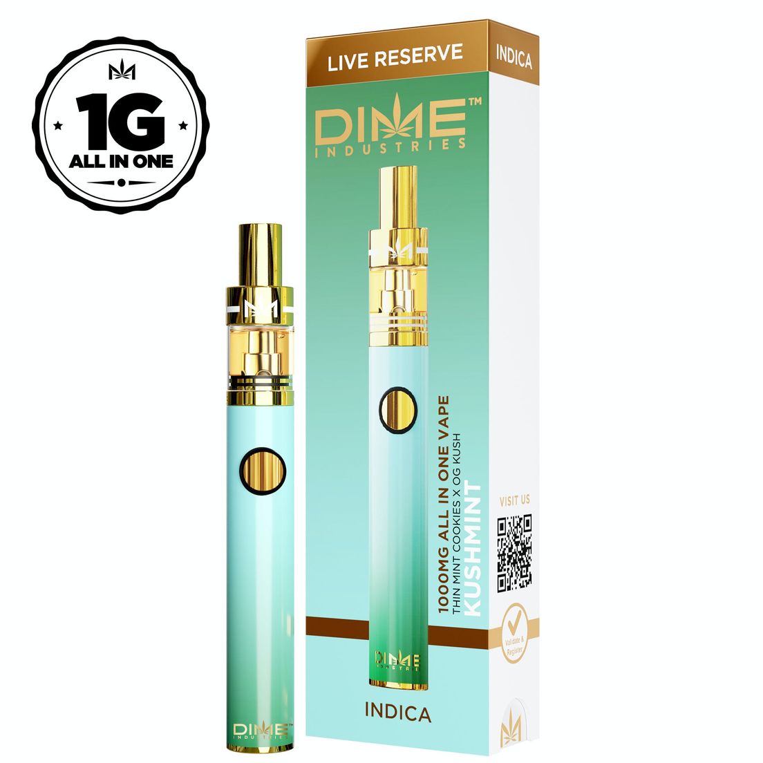 Dime Disposable Kushmint Live Reserve $36