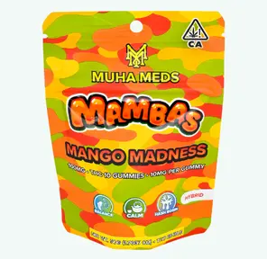 100mg Mango Madness (Hybrid) Cannabis Infused Mambas 50.00 g