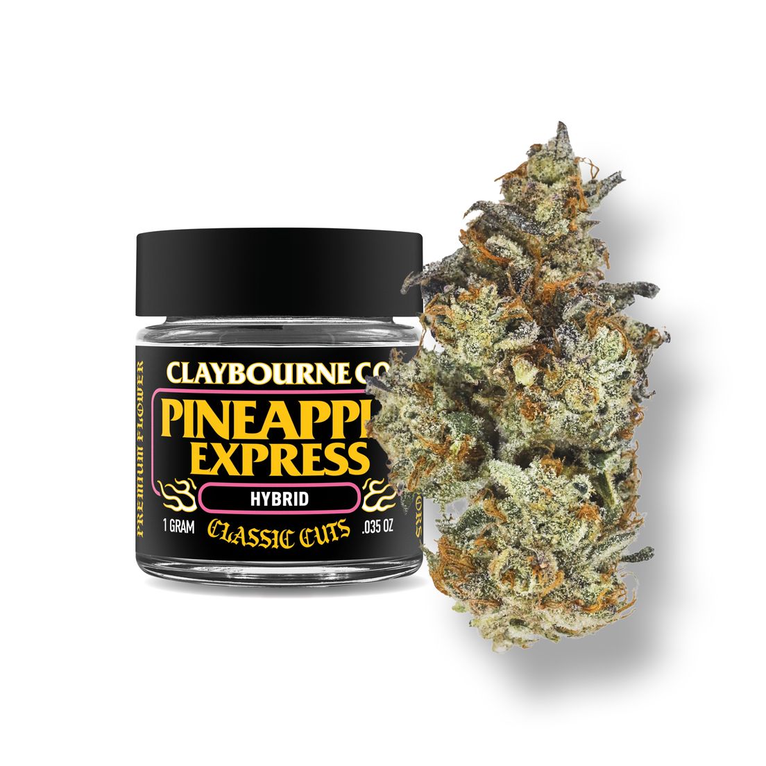Claybourne | Flower | 1g | Pineapple Express