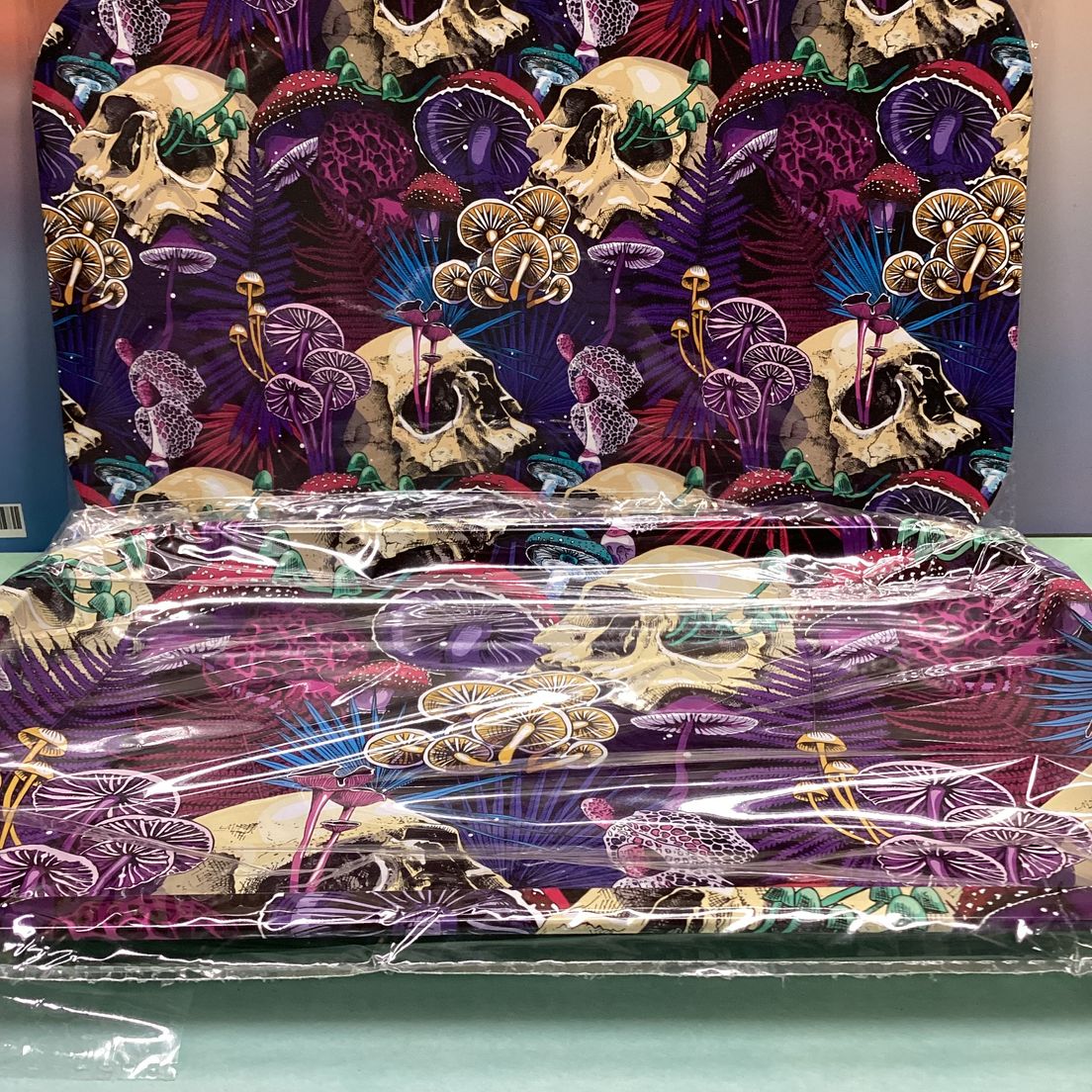 AFG Distribution- Forgotten Trip- Metal Rolling Tray- 3D Magnetic Lid- Pulsar 11 x 7