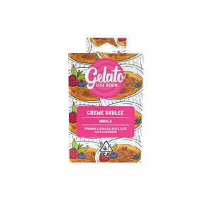 Gelato Live Resin Cartridge Creme Brulee 1g
