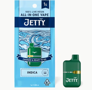 Jetty AIO Live Resin Mini Tank Rootbeer GMO 1g