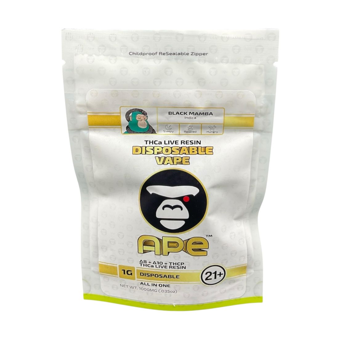 Ape Joint Disposable 1g - Black Mamba