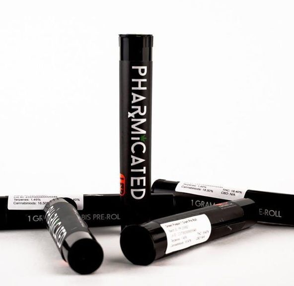 PHARMICATED BLACK MAMBA PREROLL 1G