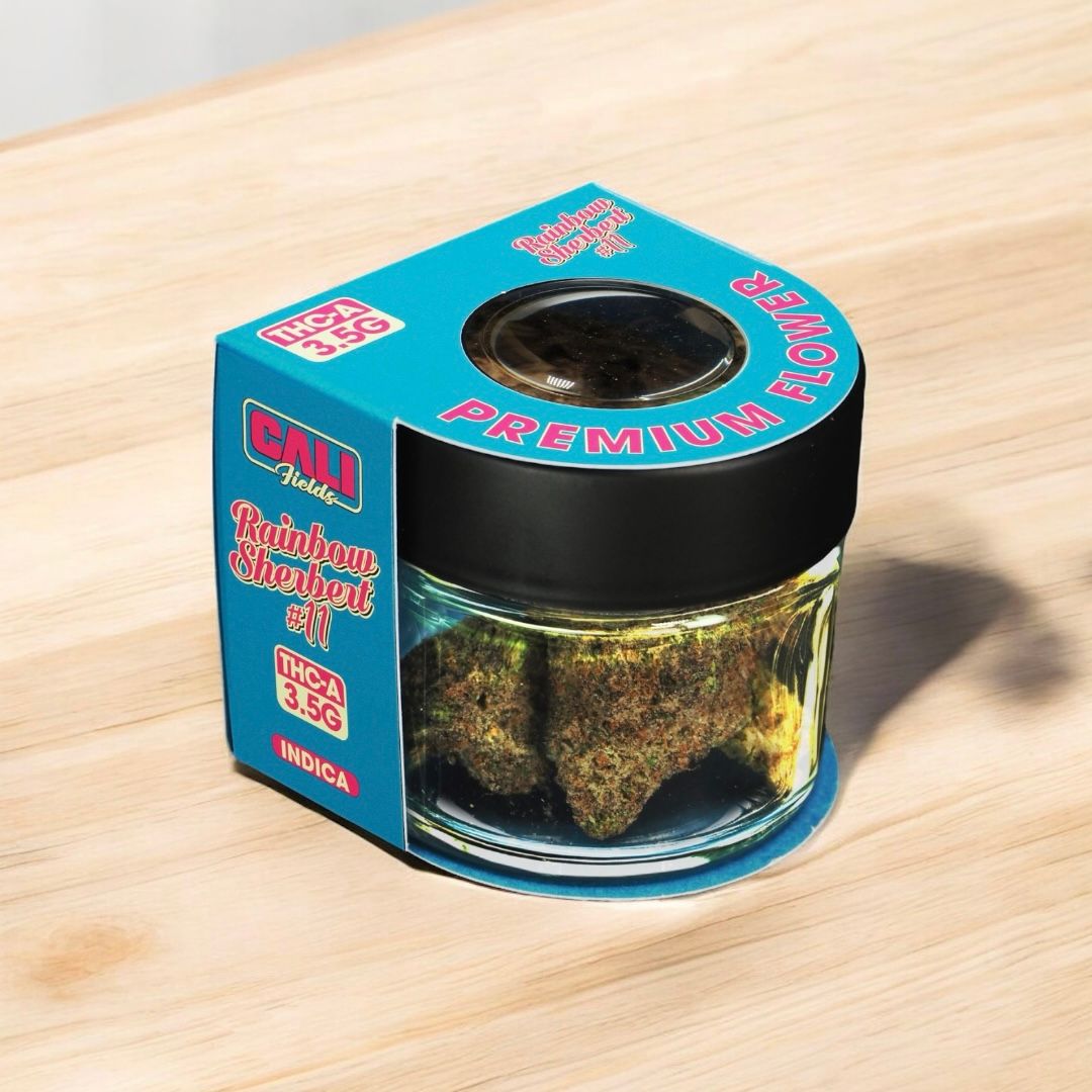 Cali Fields 3.5g Rainbow Sherbert