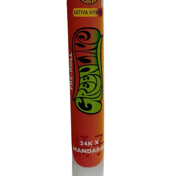 Greenline - 24K x Mandarin 1g Preroll