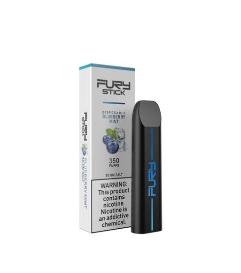 FURY Stick Disposable Raspberry Mint Tobacco 350 Puffs
