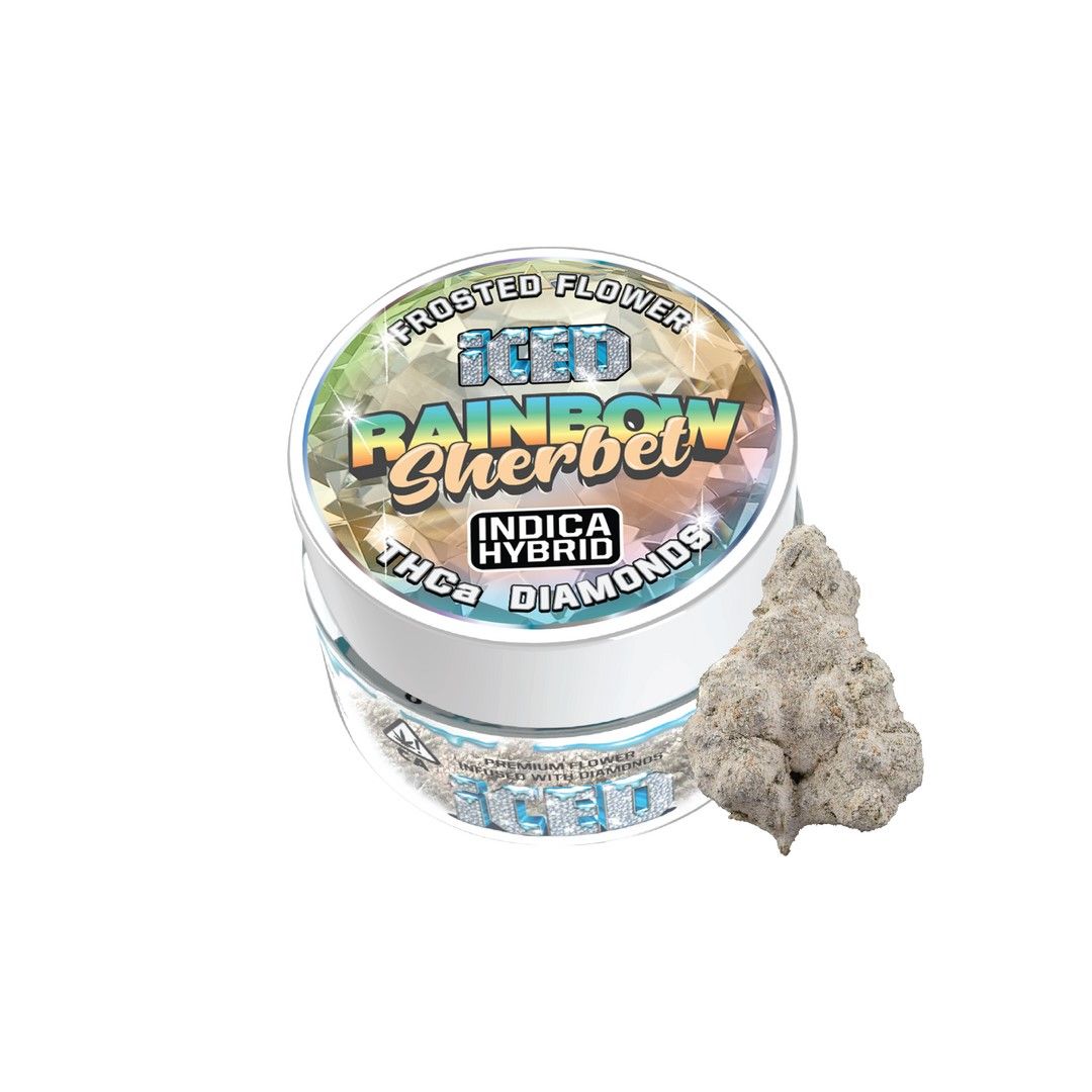 ICED Infused Flower Rainbow Sherbet 3.5g
