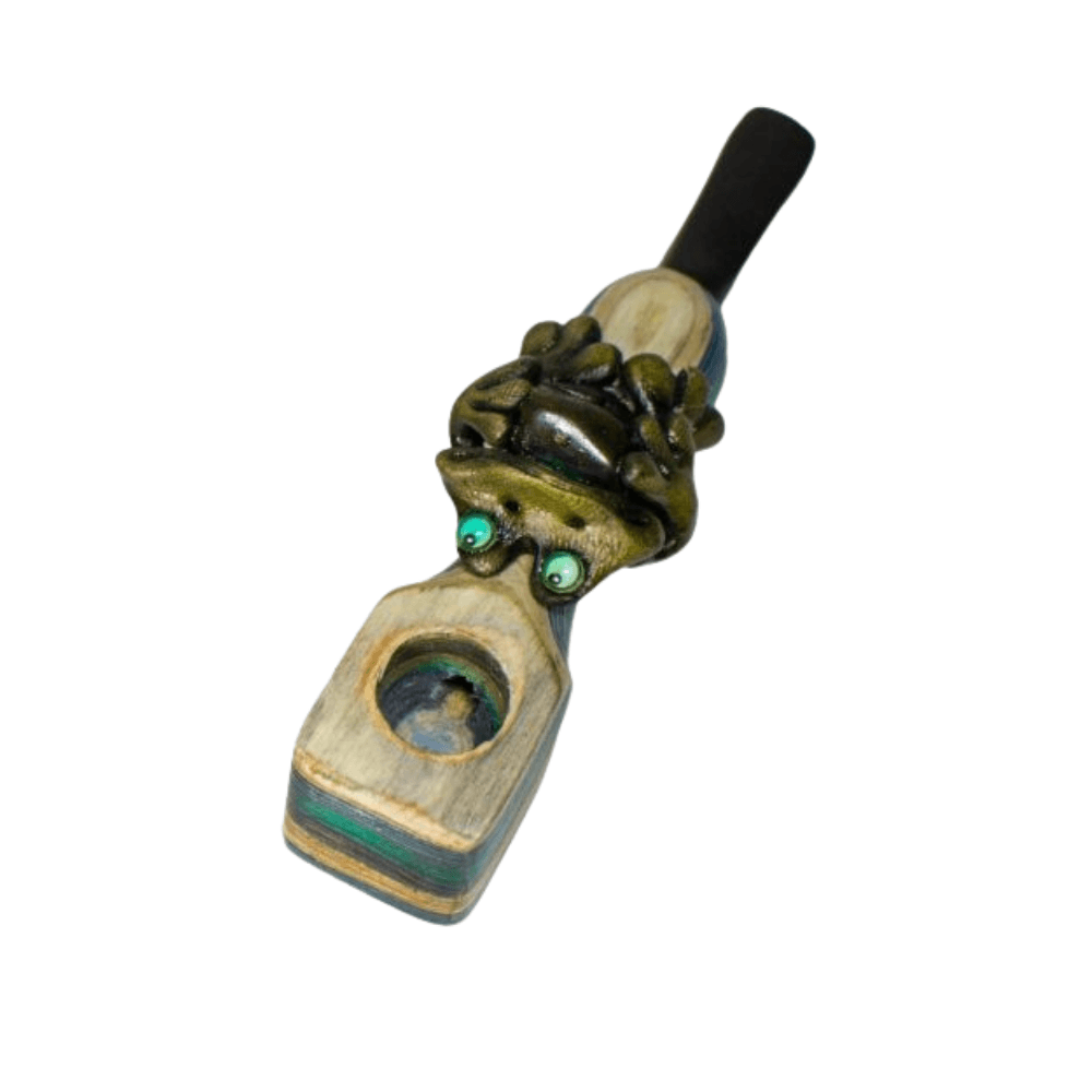 PL1 Long Stem Wooden Pipe - Assorted Designs
