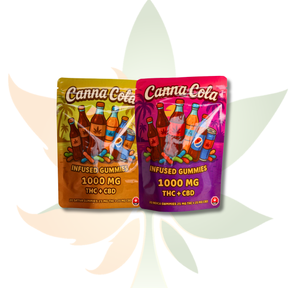 Cannacola-1:1 1000mg Gummies