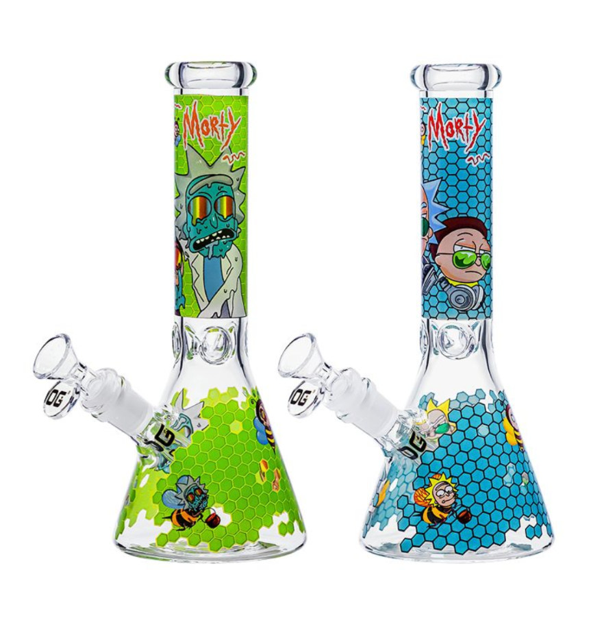 10" Rick & Morty Bong