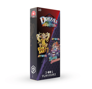 Banana OG (Hybrid) & Berry Sundae (Hybrid) 1g Switch Vape - Drizzle Factory