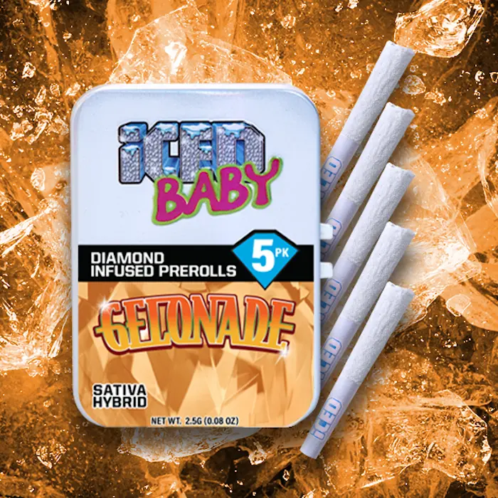 Iced - Gelonade 5pk Infused Pre Rolls - 2.5 g