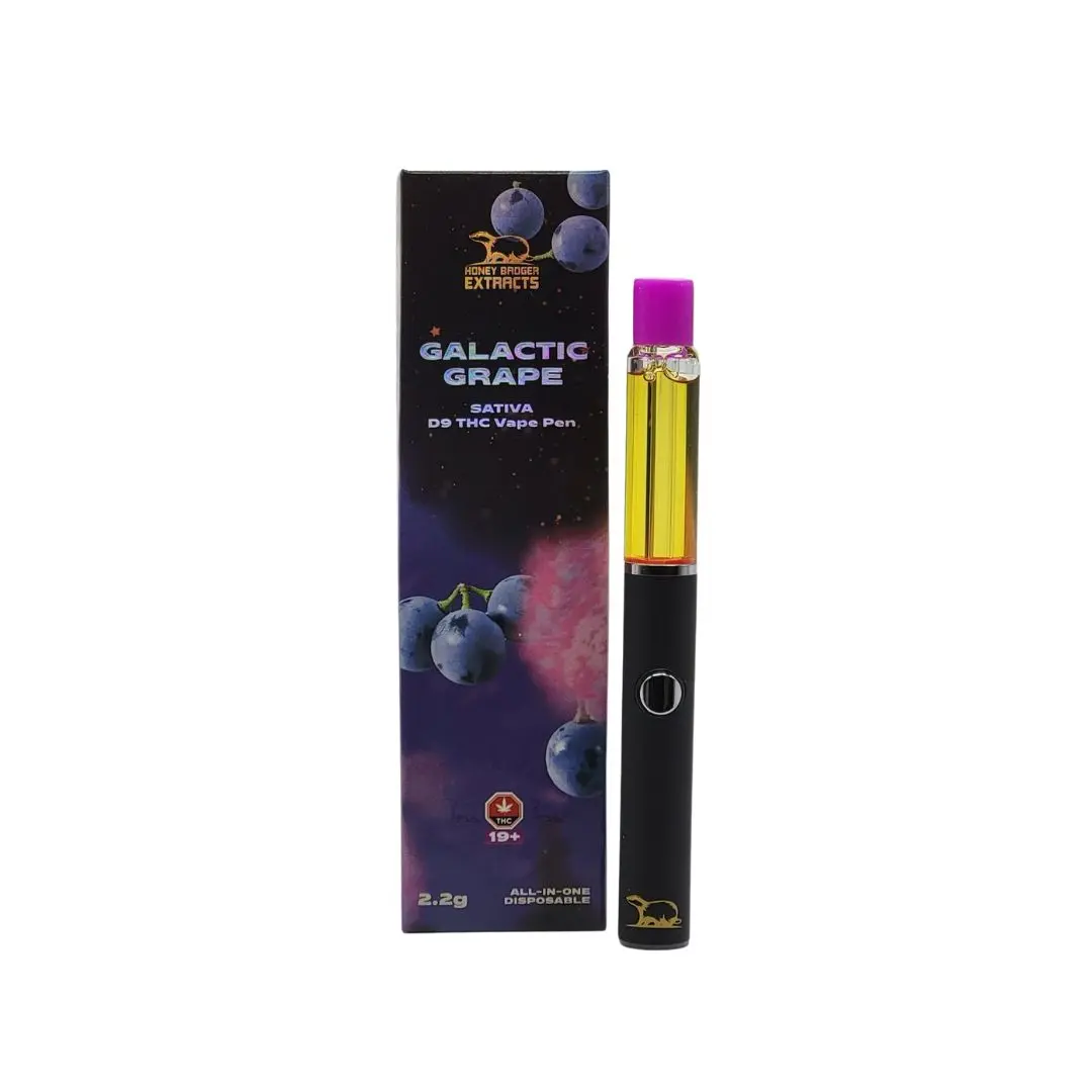 Galactic Grape - 2.2ML D9 Disposable Pen by Honey Badger