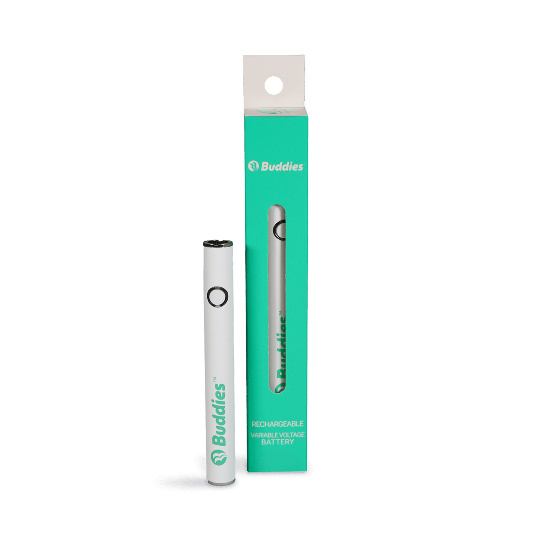 1. Buddies Variable Voltage 510 Thread Battery - White