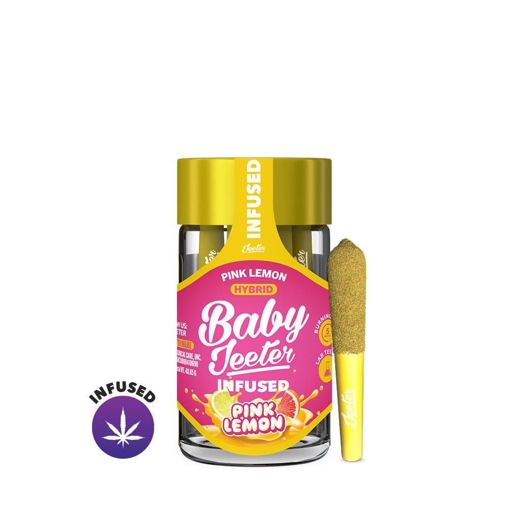 Jeeter- Pink Lemon Infused Baby Jetter 5pk 2.5g (H)