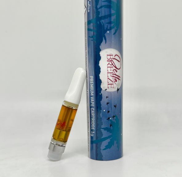 1g Ice Cream Cake (60.29%/Indica) Live Resin Cartridge - Delta Breeze