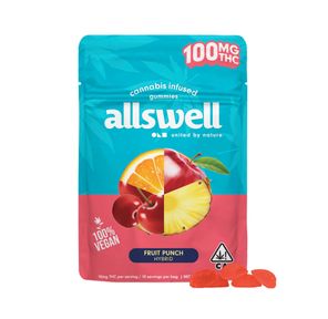 Allswell | Gummies | 10pc | Fruit Punch