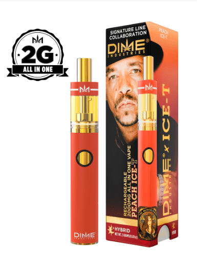 Dime - Peach Ice-T - 2G Disposable