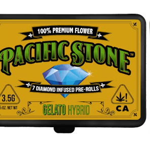 Pacific Stone - Gelato Diamond Infused Preroll 7pack (3.5g)