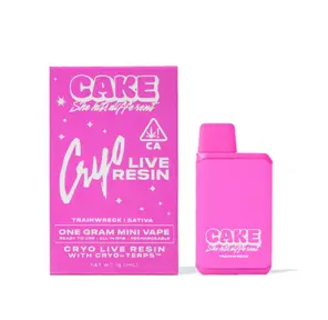 Cake Live Resin AIO Vape Trainwreck 1g