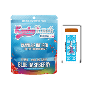 1. Kushy Punch | Gummies | 1pk | Blue Raspberry