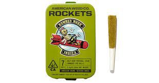 American Weed Co - Bombed Buzz - .5g - Preroll 7pk - Indica