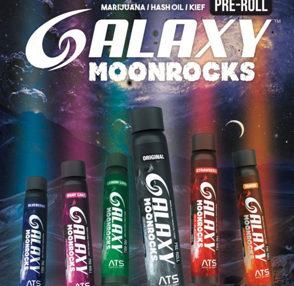 Galaxy - Hawaiian Mango Moonrock Preroll 1g