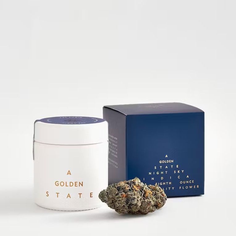 A Golden State Flower Night Sky 3.5g