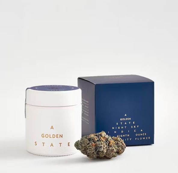 A Golden State Flower Night Sky 3.5g