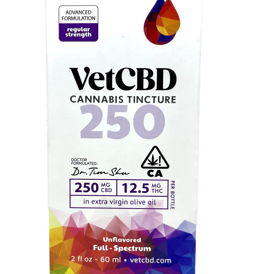 Vet CBD 250mg $45