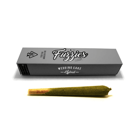 1.5g Wedding Cake (Hybrid) King Fuzzie Preroll - Sublime