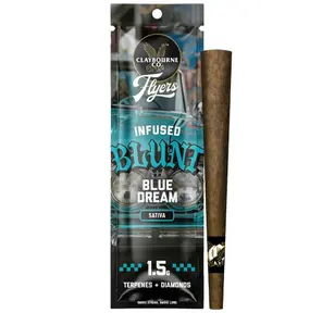 Claybourne Co. - Blue Dream Flyers Infused Blunt - 1.5g