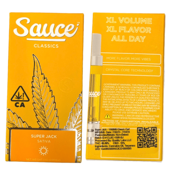 Sauce 1.5G 510 Cart Super Jack