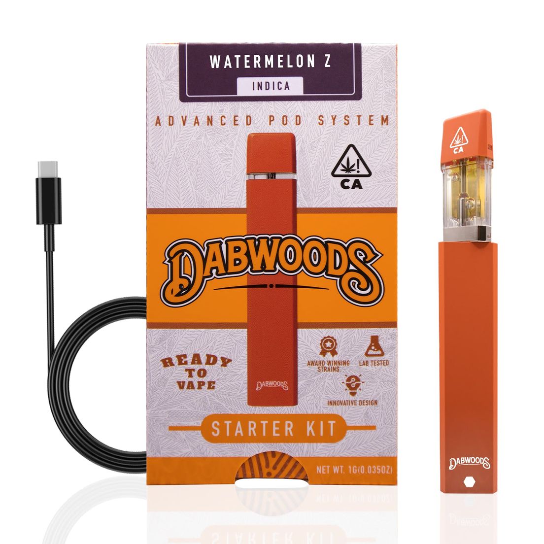 DABWOODS - WATERMELON Z POD KIT 1 GRAM