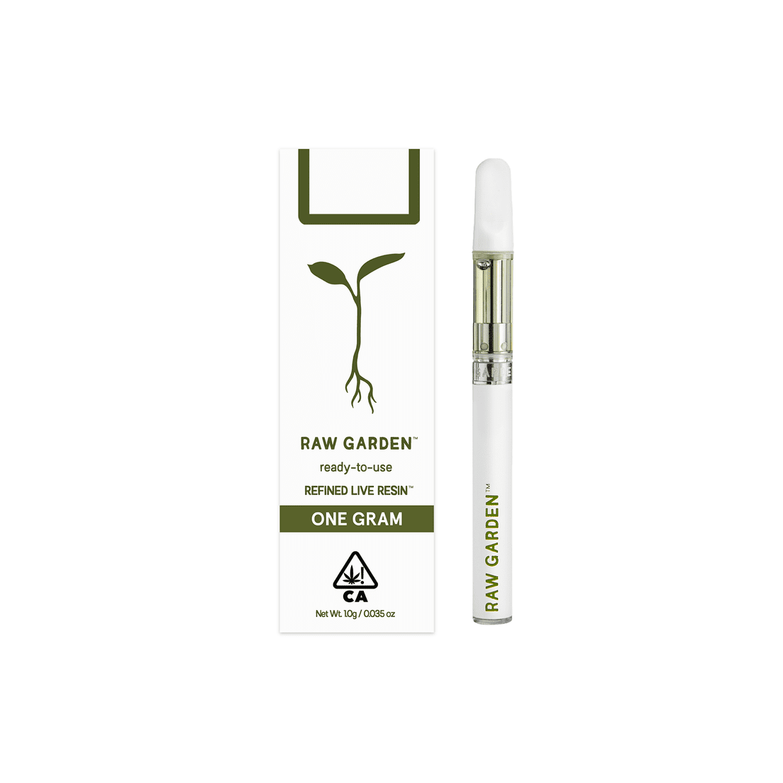 Raw Garden | AIO Vape | 1g | Live Resin | Key Lime Cookies