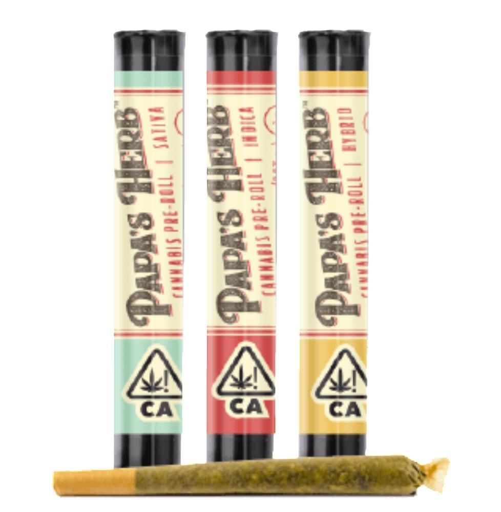 Papa's Herb-Skywalker OG-1g Pre Roll-35.82% THC