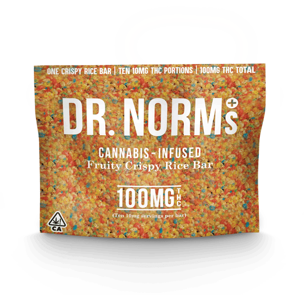100MG Fruity Crispy Rice Bar - DR. NORMS