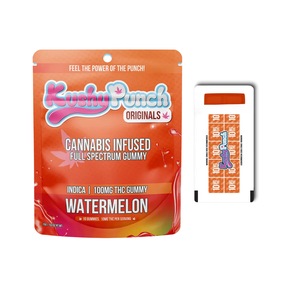 1. Kushy Punch | Gummies | 1pk | Watermelon