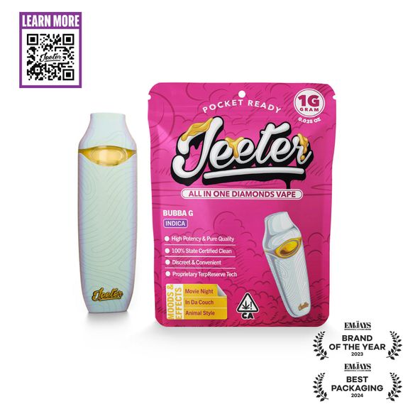 Jeeter - AIO Liquid Diamonds - 1g - Bubba G